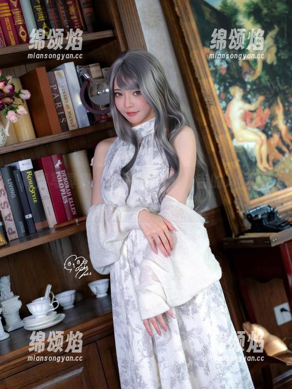 高清写真集：照进Machi马吉的JK梦境，梦境里有你没？