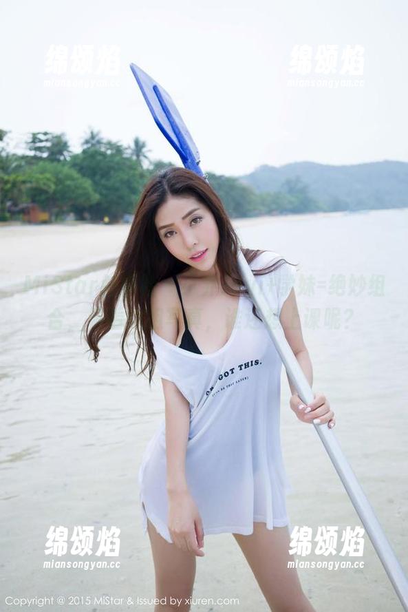 MiStar魅妍社 - 小乔Joyi+学妹=绝妙组合，看看这组写真，谁还想上课呢？