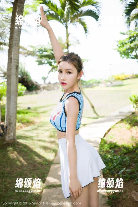MiStar魅妍社 - 绯月樱_Cherry福利写真，探寻眼镜背后的微妙氛围