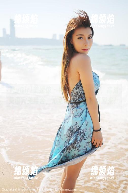 MyGirl美媛馆 - 网袜和豆baby，高清美图完美结合，心动的节奏感扑面而来！