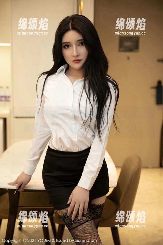 YouMi尤蜜荟 - Angela小热巴在线：这波网袜图集，直击你的夏日灵魂！