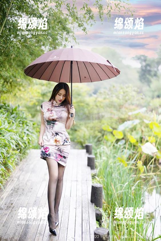 YouMi尤蜜荟-黄乐然 YouMi尤蜜荟 - 当黄乐然穿上白衬衫:高清美图,心动程度爆表!