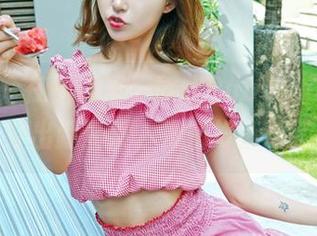 嗲囡囡 – 在图库里，欣欣Rubybaby的连体衣穿出新高度，准备好下载了吗？