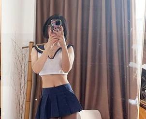 微密圈 – 从未有过的真实，胜利的小生活的JK写真在无圣光中绽放！