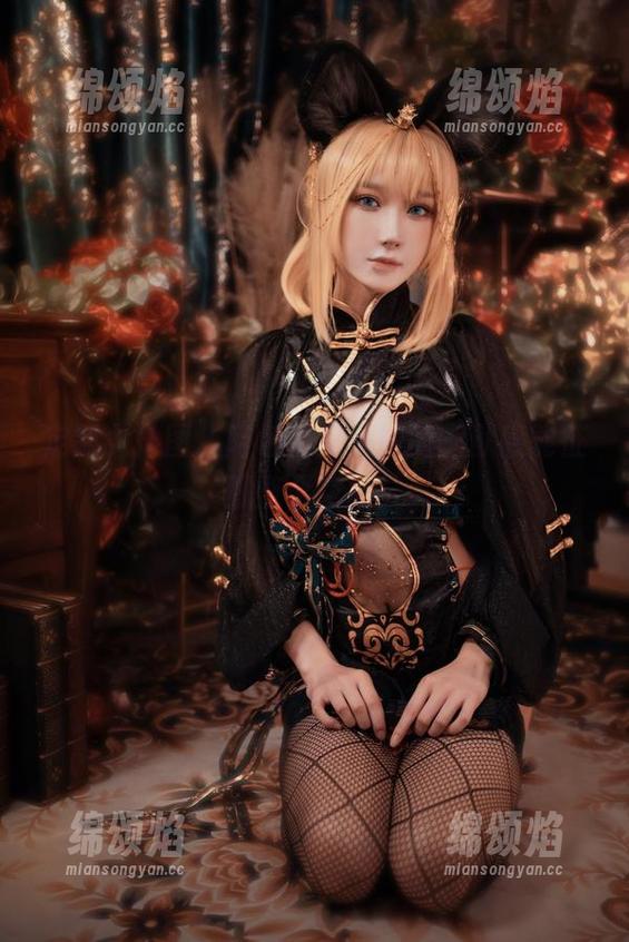 定制女仆图，阿包也是兔娘的幽默感能征服整个空间！